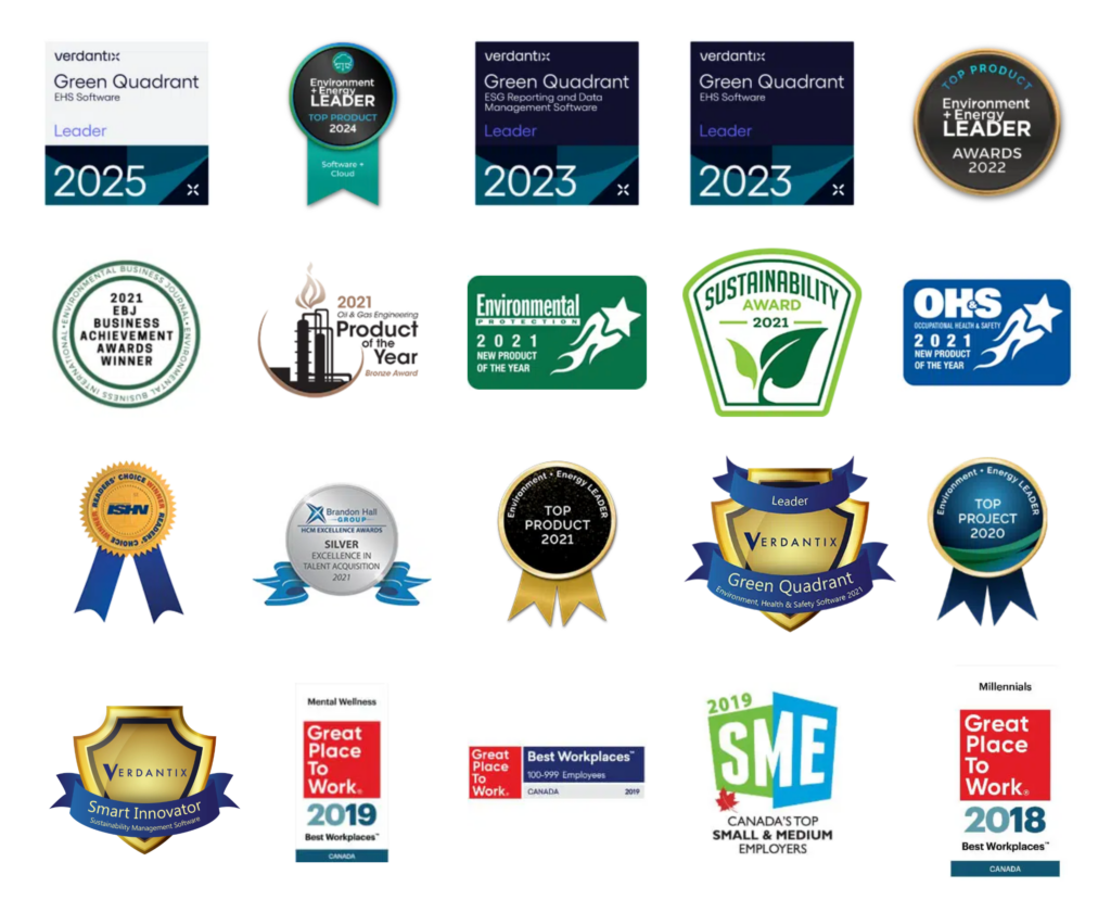 Intelex Awards Accolades